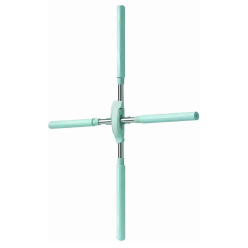 Telescopic yoga stick for posture correction – Adjustable stretching tool for rounded back and back extension 1