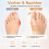 Ταινία διόρθωσης Hallux Valgus, προκομμένες ταινίες κινησιολογίας, φιλική προς 2
