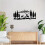 Mountain Forest Poster Black Metal 15.7x7in 4
