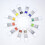 Ceramic Pigment Colorant 12 Colors 12ml 3