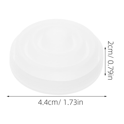 Silicone Pump Flange Insert Flexible Transparent 1 Set 1