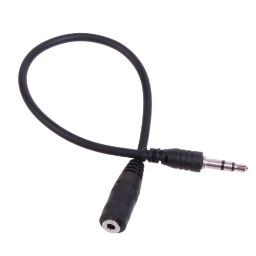 Vergoldetes 3,5-mm-Stecker auf-Schwarz 1