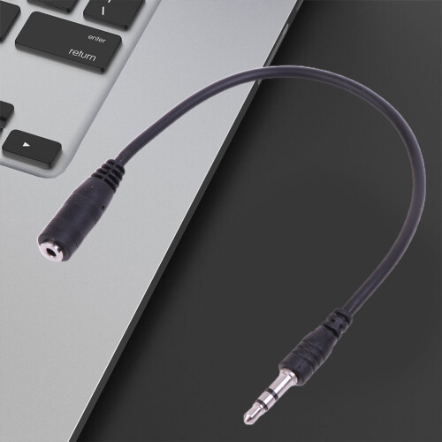 Vergoldetes 3,5-mm-Stecker auf-Schwarz 2