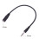 Vergoldetes 3,5-mm-Stecker auf-Schwarz 5