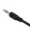 Vergoldetes 3,5-mm-Stecker auf-Schwarz 6