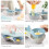 Microwave Egg Poacher Double-Serving Food-Grade PP with Lid 6