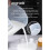 2.5L Baking Measuring Cup Scale Mixing Bowl with Lid Transparent 8
