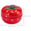 Tomato Egg Timer Mechanical 1 Pack Red 6.3 x 4.5 cm 2