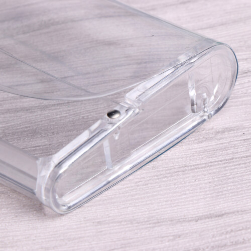 Transparent Polarized Clip Sunglasses Glasses for-Transparent 1