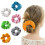Chouchous pour cheveux lumineux LED, 6 pièces, bande élastique 6