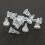 Clear 50x Ear Safety Back Pad Backstops Earring Non-slip Stopper 9