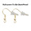 Clear 50x Ear Safety Back Pad Backstops Earring Non-slip Stopper 11