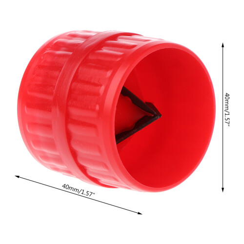 Practical 3-38mm Inner-Outer Reamer Copper Tube Pipe Reamer-Red 1