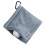 Serviette de golf avec mousqueton pour sac de golf,-Gris 6
