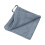 Serviette de golf avec mousqueton pour sac de golf,-Gris 5