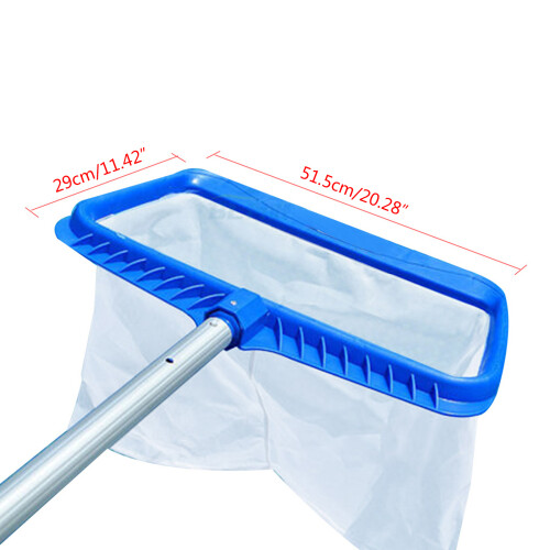 Swimming Pool Fine Mesh Leaf Skimmer Net Above Ground-White 1