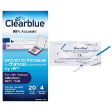 20 + 4 Clearblue Advanced Fertility Monitor Sticks Pregnancy Tests/Kits + 1 Preg