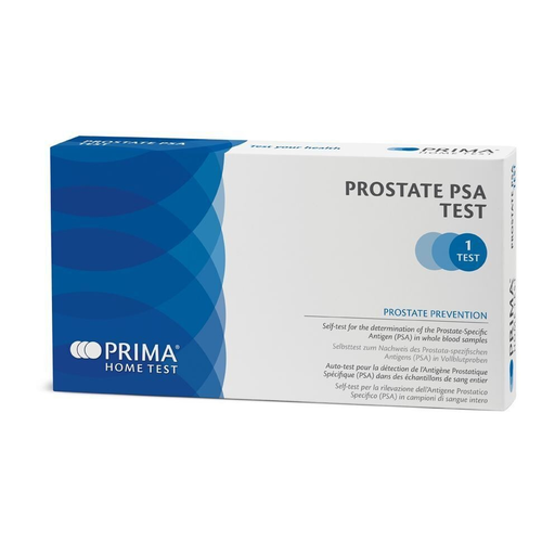Prima Home Test Prostate PSA Test kit CE marked, fast results