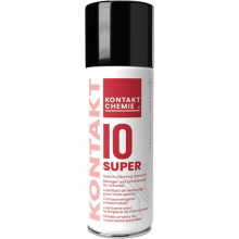 Servisol Super 10 Switch & Contact Cleaning Lubricant 200ml Aerosol Spray