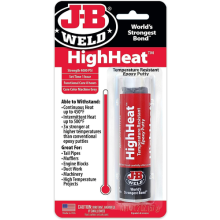 JB High Heat Epoxy Putty Stick 57g Strength 4000PSI Set Time 1hr 8297UK Grey