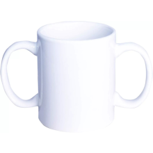 Aidapt 2 Handled Ceramic Mug Cup Drinking Aid Dual Handed for Arthritis etc