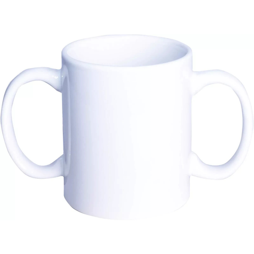 Aidapt 2 Handled Ceramic Mug Cup Drinking Aid Dual Handed for Arthritis etc