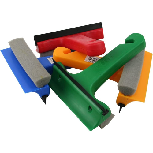 2 Pack - Ice Scraper and Squeegee 3 in 1 Window demister, Ice Scraper and Sponge
