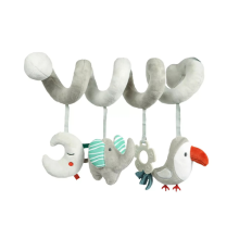 Kyoot Elephant New born Baby Toy Spiral Winding Sensory  Pram Toy Car Seat Toy
