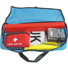 European Car Travel Kit Items for Legal Driving in Europe UK Plate