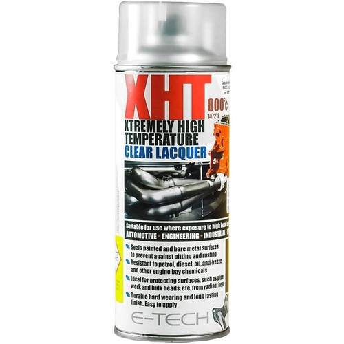 High Temperature CLEAR LACQUER Spray Paint For Engine Block Exhaust
