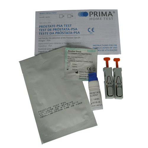 Prima PSA Home Prostate Disorder Test - CE Marked - Results In 10 Mins