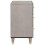 VidaXL vidaXL Bedside Cabinet Grey 50 x 33 x 62 cm Solid Mango Wood 2