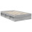 VidaXL vidaXL Bed Frame with Drawer Grey Sonoma 120 x 190 cm Solid Pine Wood 4