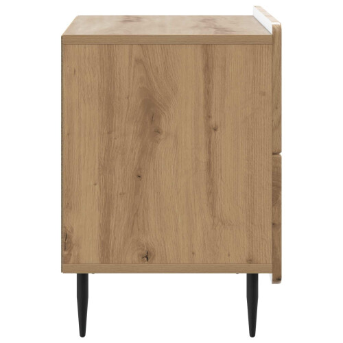 VidaXL vidaXL Bedside Cabinet Artisan Oak 62 x 34.5 x 49.5 cm Engineered Wood 1
