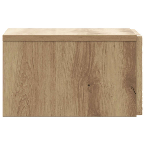 VidaXL vidaXL Wall-Mounted Side Table 2 pcs Artisan Oak 34.5 x 33 x 20 cm 2