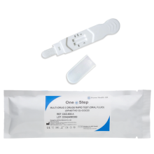 1 Drug Test Saliva Kit Testing 3 Main Drugs Cannabis Cocaine Heroin - One Step