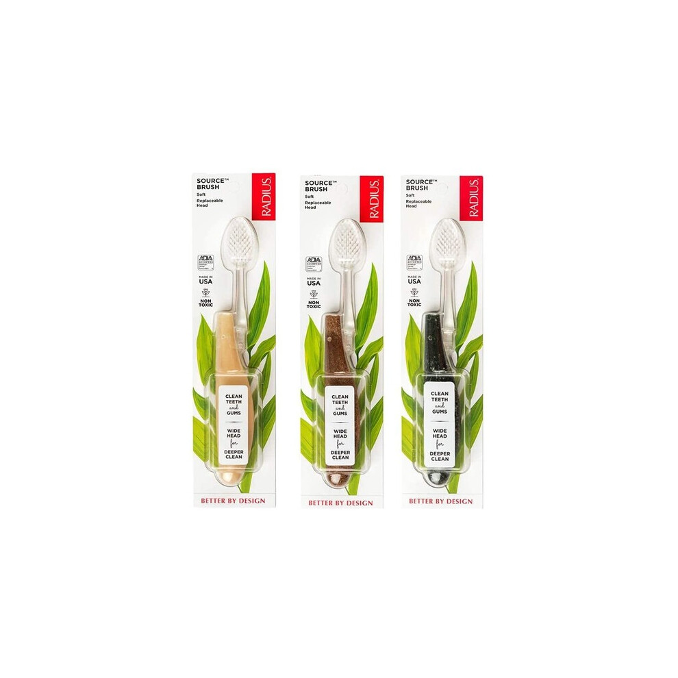Radius Source Toothbrush with Replaceable Head