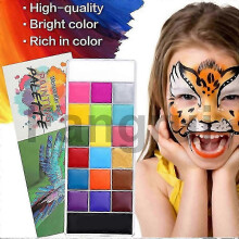For 20 Colors Athena Face Body Paint Oil Palette Professional Flash Non Toxic Safe Tattoo Halloween