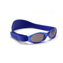 Baby Banz Sunglasses 100% UV Protection Soft Neoprene Band Blue Children 6-18m