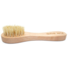 Ana Wiz Wooden Facial Brush with Soft Natural Boar Bristles & Lotus Wood Handle