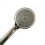 (Grey surface) Air Boost Handheld Shower Head High Pressure Rain Showerhead Electroplated Shower Nozzle 3-Pattern Adjustable Showerhead 3