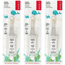 Radius Pure Baby Toothbrush Designed for Delicate Teeth and Gums for Children 6