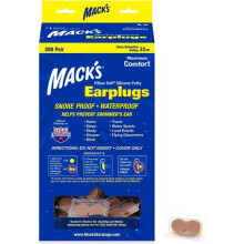 Mack's Pillow Soft Silicone Earplugs - 200 Pair Dispenser