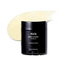 (黑色22g) Abib Quick Sunstick Protection Bar Sunscreen Stick Moisturizing Glowing Skin Care Portable Design