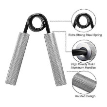 6Pcs 100LB - 350LBs Hand Grip Strengthener Fitness Hand Grip Set,Carbon Steel No Slip Heavy-Duty Grip Strength Trainer
