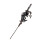 Elegant Star Moon Diamond Earring Surround Auricles-black 1