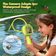 Borescope Camera with Light for Kids | STEM Science Educational Toy for 4 5 6 7 8 9 10 12 Years Old Boys & Girls | Birthday Gift for Outdoor Adventure