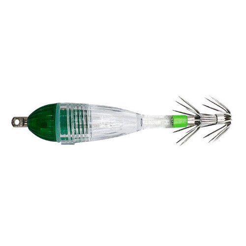 Lumineszierende Tintenfisch-Jigs,-Grün