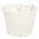 Panier avant de bicyclettes pour enfants de panier de-Blanc 1
