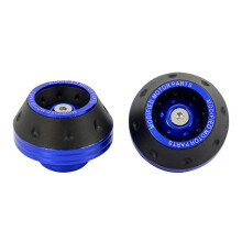 Aluminium wiel crashbeschermer motorfiets voorvork frame-Blauw